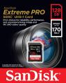 Sandisk Extreme Pro SD Card 128gb ( 170mb/s ). 