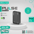 SOVO SPB-691 6000mAh Portable Power Bank - 2 usb 2.4 ports - type-c charging. 