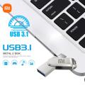 Xiaomi 2in1 Pendrive USB Flash Drive 1TB 2TB 128GB for TYPE-C PC High Speed USB 3.0 Stick Memory Stick All Metal Dual Interface. 