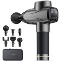 Massager TaoTronics Professional Deep Tissue Muscle Massager Percussion Handheld Electric Muscle Massager with 10 Speed Levels 6 Massage Heads for Gym Office Home Post-Workout Recovery. 