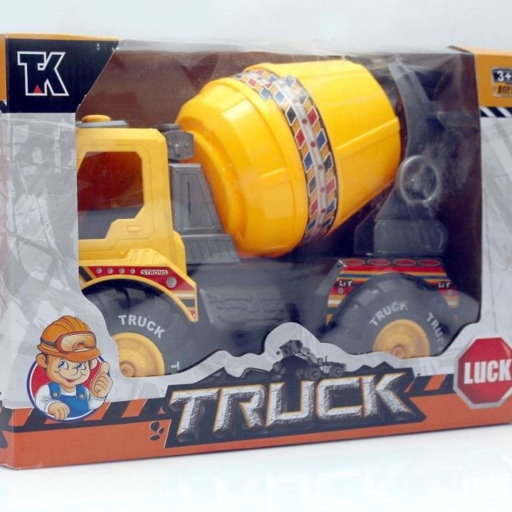 Big Size Cement Concrete Mixer Toy Truck For Kids