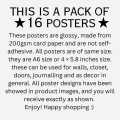 16 pcs CORTIS PACK-2 A6 Posters – 4.1x5.8 inches poster Perfect Wall Art for Any Space closet Modern Room Aesthetic room inspo music pinterest look girly trendy cool posters. 