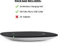 Belkin Boost Up Qi Wireless Charging Pad 5W Universal Wireless Charger, 5W without adapter Black F8M747BT. 