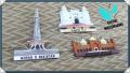 Fridge Magnets . Pakistani Monuments . Set Of 3 . Pakistani Souvenirs .Handmade. 