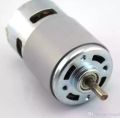 Puly DC 775 Motor 24V 20000RPM 775 Motor Ball Bearing Large Torque High Power Low Noise DC Motor for Electrical Tools 2-Pack（with Bracket）. 