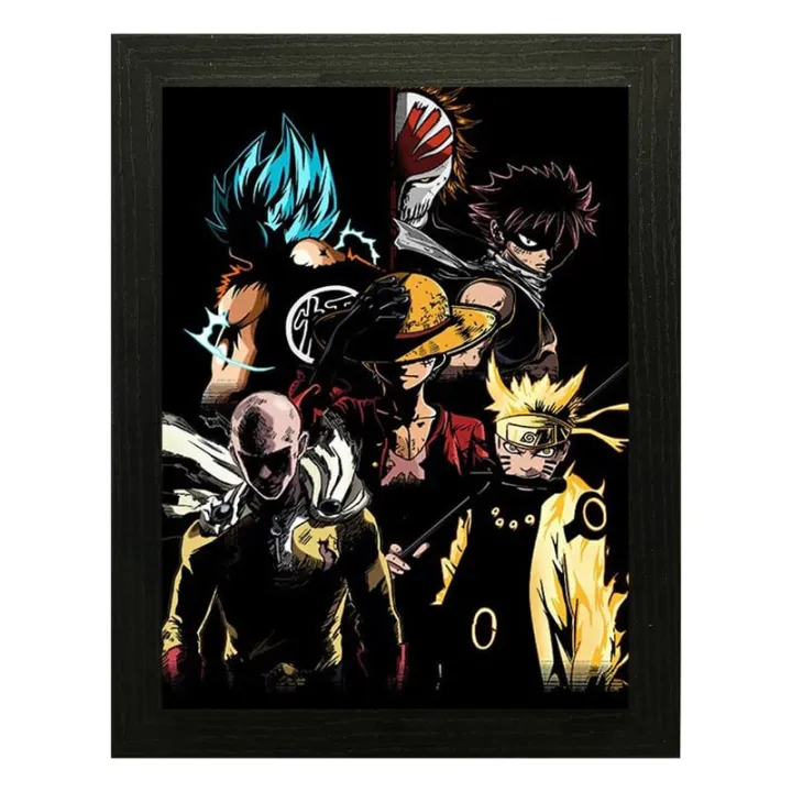 Anime%20Hero%20Poster%20Frame,%20Framed%20Anime%20Hero%20Posters%20-%20Raqeeq%20OFD145%20-%20Image%202