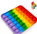 Kiev pop it Fidget Toys | Simple dimple pop its | Squishy Toy pop it Game | popit Game Rainbow | Mini Pop it | Stress Relief Toys, Sensory Toys for Kids Design Circle and Square. 