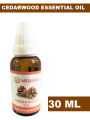 Cedar wood Essential Oil 30 ML Pure and Natural by wellaxa. 