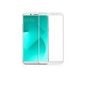 Oppo A83 Full White 9D|5D|6D|10D|11D|21D Tempered Glass Screen Protector Full Glue Edge To Edge For Oppo A83. 
