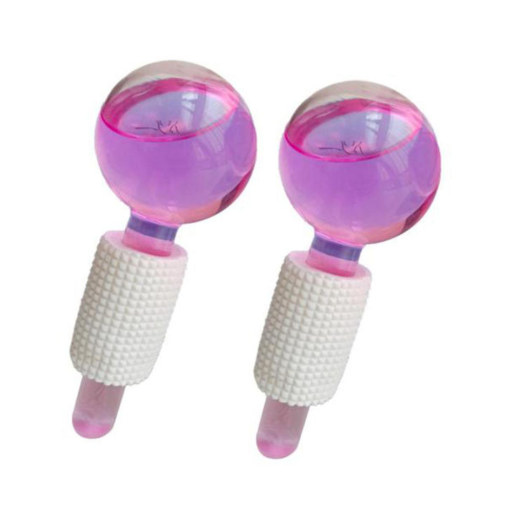 2Pcs/Set Face Ball Fresh Release Muscle Convenient Holding Healthy Energy Beauty Eye Massager Globes for Massage