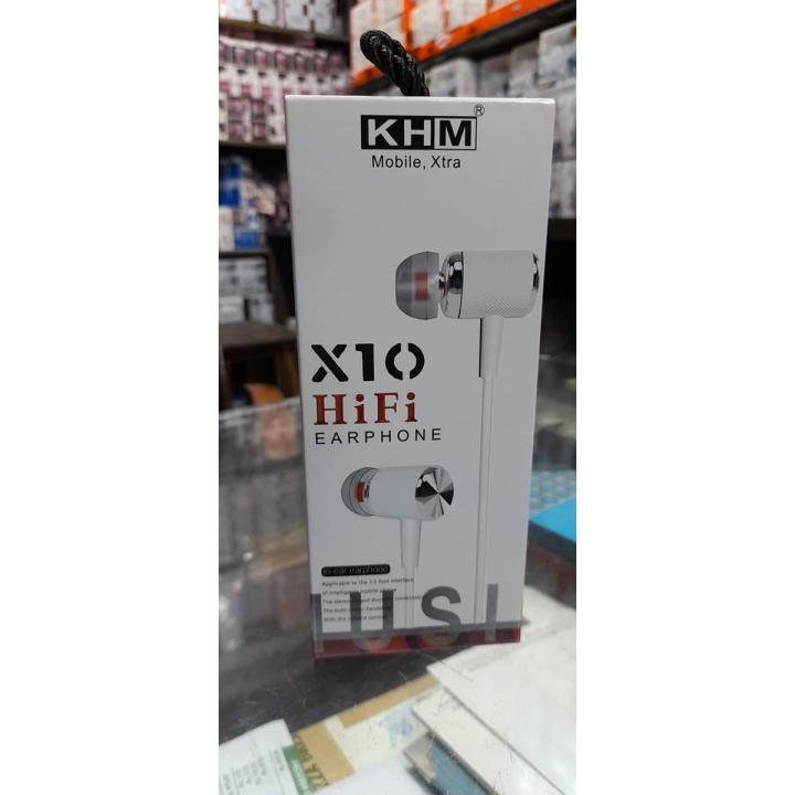 KHM Universal Hands Free Sound with built-in Mic Model X10