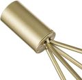 Geometric Wire Taper Candle Holders Candlestick Holder Set of 2, Modern Minimalist Decorative Centerpiece for Fireplace Mantel Coffee Tabletop Counter, Gold/Black Finish Customized by ZMT Traders. 