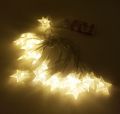STARS FAIRY LIGHT BATTERY OPERATED GOLDEN FAIRY LIGHT ( 20 STARS FAIRY LIGHT ). 