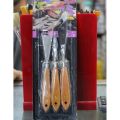 3 PCS DIY Palette Knives Knife Set. 