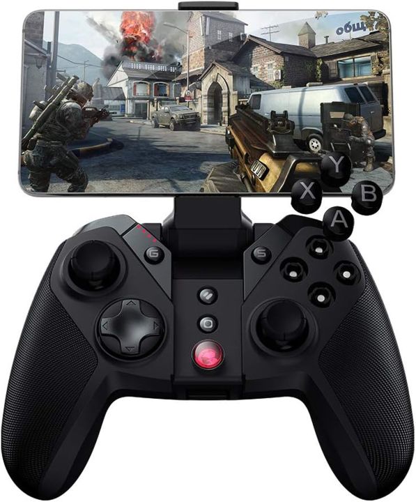 GameSir G4 Pro Wireless Switch Game Controller for PC/iPhone/Android Phone, UK imported, Dual Vibrators, USB Mobile Gamepad for Arcade MFi Games, Cloud Gaming Controller (Removable ABXY and Screenshot)