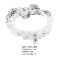 Ziwelan Pet Collar Elegant Festival Decor Lace Pet Collar with Bell. 