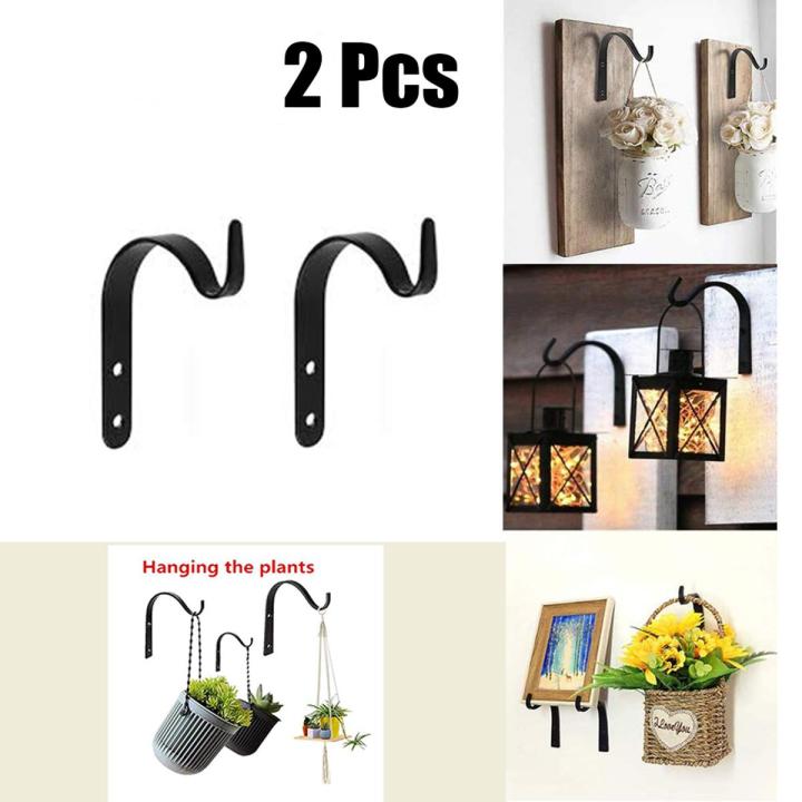 Plant Hanger Wall Mount Hanging Pot Hook Metal Plant Flower Pot Hanger for Hanging Baskets