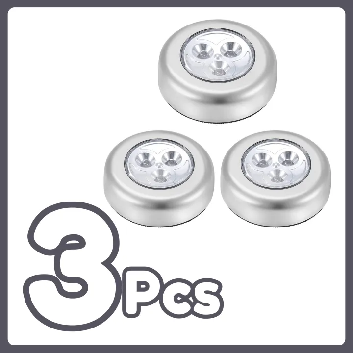 %5BPACK%20OF%203%20%5D%20Tap%20Light%20Led%20tap%20touch%20light%20Stick-on%20Push%20Button%20Touch%20Lights%20%7C%203%20LED%20Push%20Touch%20Lamp%20%7C%20Wardrobe%20Light%20%7C%20Kitchen%20Cabinet%20Closet%20Night%20%7C%203%20x%20lights%20white%20color%20-%20Image%203