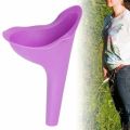 Woman Standing Piss Portable Toilet Urinal Camping Tent Travel Toilet Female Urinal Female Pee Funnel Emergency Silicone Urinals. 