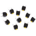 10pcs Mute Button 6*6*7.3mm Silent Switch Micro Mouse Button Switch Encounter. 