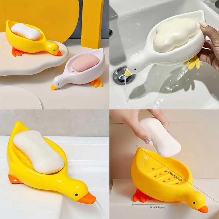 Stylish%20Duck%20Shape%20Soap%20Holder%20Self%20Draining%20Easy%20Clean%20Soap%20Dish%20Sabun%20Dani%20For%20Shower%20with%20Suction%20Cup%20Creative%20Soap%20Box%20For%20Bathroom%20Kitchen%20Wash%20Basin%20Sink%20-%20Image%205