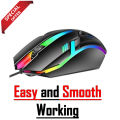 RGB Mouse - Gaming RGB Mouse M12 for Computer and Laptop or Desktop - Wired USB Lightning Mouse for Desktop Computer and Laptop - M12 Gaming Mouse for PC and Laptop. 