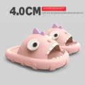 Shark Slippers Women's Summer Home Bathroom Bath Non-Slip Soft Bottom Couple Outdoor Parent-Child Sandals Men's Super Thick. 