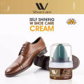 WBM Shoe Cream - For All Colors Instant Shine Shoe Polish with Cleaning Sponge - 50ML. 