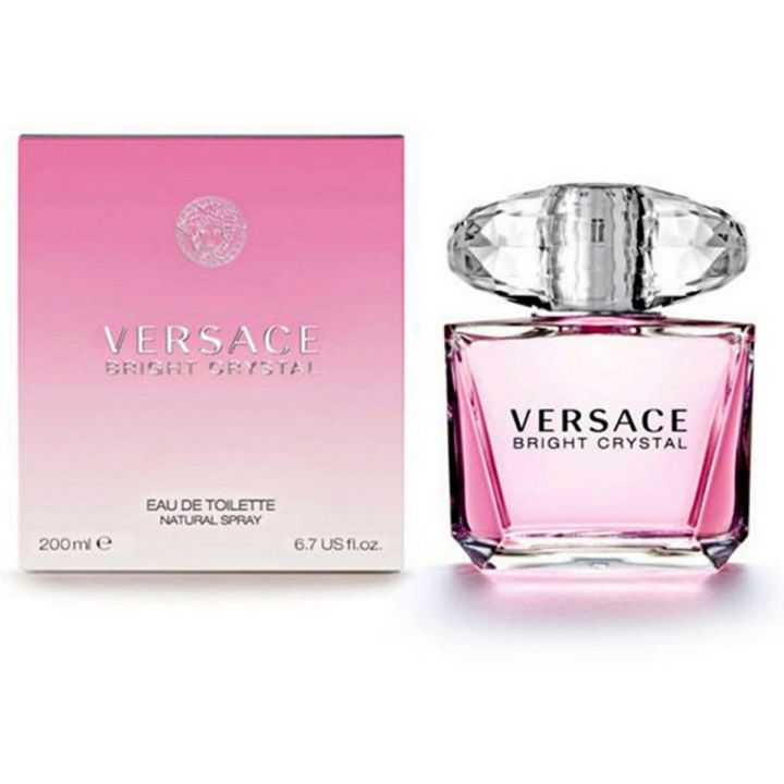 Versace Versace Bright Crystal Edt 200Ml New