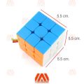 Super Quality Rubik's Cube 3×3x3 Professional Sticker less Multicolor 3-D combination puzzle Toys Magic Puzzle For Children Kids Gift. 