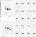 Adhesive Wall Hooks for Wall Without Drilling, Self Adhesive Hooks for Wall Heavy Duty Strong Nail Free for Hanging Photo Frame Adhesive hooks, Adhesive hooks Wall Clock, Adhesive hooks Kitchen Accessories Items. 