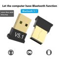 Bluetooth 5.1 Adapter Transmitter Receiver Bluetooth V5.1 Audio Bluetooth Dongle Wireless USB Adapter For PC Laptop Computer. 