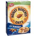Honey Bunches of Oats Cereal with Almonds. 