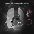 Redragon H510 Zeus-X RGB Wired Gaming Headset - 7.1 Surround Sound - 53MM Audio Drivers in Memory Foam Ear Pads w/Durable Fabric Cover- Multi Platforms Headphone - USB Powered for PC/PS4/NS. 