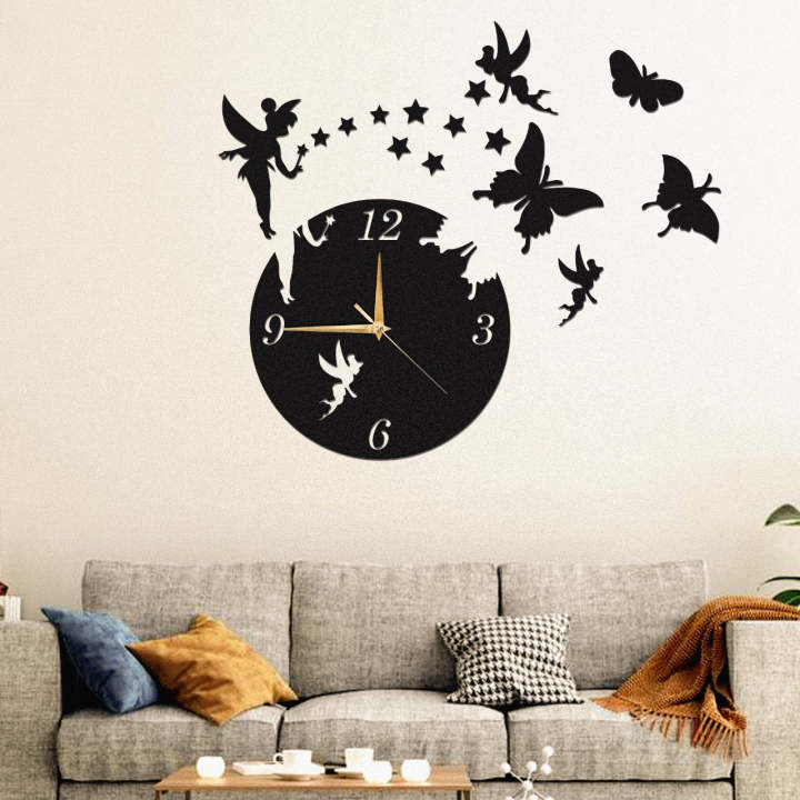 Black%20Wooden%20Fairy%20Clock%20For%20Wall%20Decor%20/%20Fairy%20clock%20/%20wall%20clock%20/%2012%20;%2012%20diameter%20/%20wall%20clock%20in%20Pakistan%20-%20Image%202
