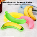 Cute Banana Storage Box Portable Banana Holder for Lunch Boxes, BPA-Free Fruit Container. 