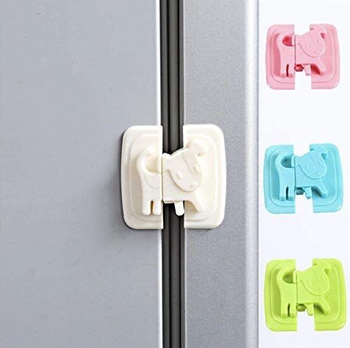 1 Pcs Refrigerator Fridge Freezer Door Lock Latch Catch for Toddler Child _KIT_ KS