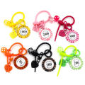 Creative Chip Keychain Eye-Catching Compact Colorful Number Plate Pendant Trendy Lightweight Dice Decoration for Gift Use. 