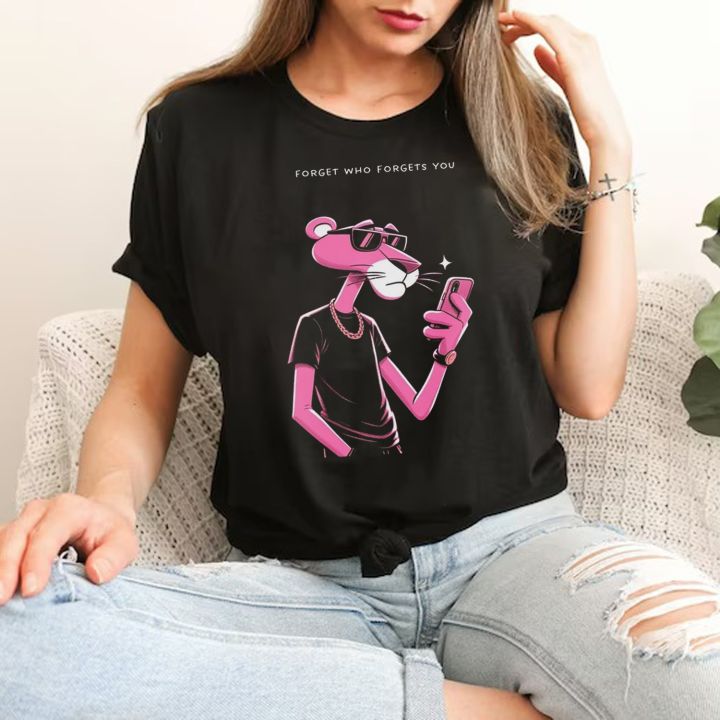 Pink%20Panther%20TShirt%20For%20Girls%20And%20Boys%20Cartoon%20Goofy%20Graphics%20Tee%20at%20CustomizeGiftsPK%20-%20Image%202