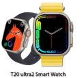 T20 Ultra 2 Smartwatch Series 9 – Bluetooth Call, Gesture Control, Fitness Tracker, Wireless Charging, Sports Mode, Heart Rate & Sleep Monitor, Waterproof Ultra Smart Watch for Men & Women. 