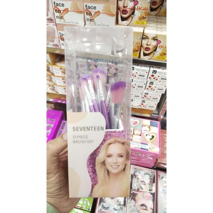 seventeen Makeup Brushes set of 12