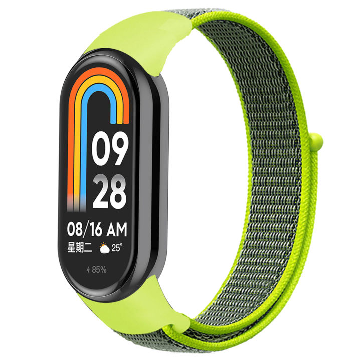Nylon%20Loop%20for%20xiaomi%20Mi%20Band%209%208%20Strap%20NFC%20SmartWatch%20Wristband%20Correa%20Replacement%20sport%20pulsera%20for%20Miband%207%206%205%204%203%20Bracelet%20-%20Image%207