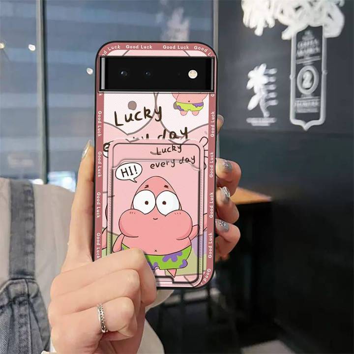 Shockproof%20Card%20sleeve%20Phone%20Case%20For%20Google%20Pixel7%20Dirt-resistant%20Card%20slot%20Graffiti%20Card%20bag%20Durable%20Soft%20case%20Cartoon%20-%20Image%2010