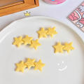 Cute hairpin Cartoon hairpin Stylish hairpin Girl children hairpin One line hairpin Kawaii hairpin Star hairpin Yellow hairpin hairpin for Children hairpin Girls' accessories Summer hairpin wear. 