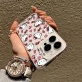 Pink Full Screen Hello Kitty soft Phone Case For Tecno Pova 6 5G Li7 6 Pro 5G Li9 Case Full Coverage Shockproof Soft Cover. 