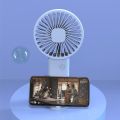 Xiaomi Portable USB Chargeable Cute Mini Fan Handheld Fans with Base Summer Outdoor Portable Hand Hold Fan with Phone Holder. 