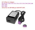 HP 22V 455mA AC Adapter | Charger for HP Deskjet & Officejet Printers | Printer power adapter for HP Deskjet 1010, 1510, 2540, 2648 | Printer Power Supply Models 0957-2403, 0957-2385. 