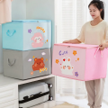 Cartoon Quilt Storage Bag Thicken Waterproof Dustproof Clothes Toy Storage Organizer Wardrobe Organizer Home Storage Supplies. 