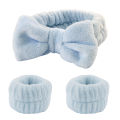 Microfiber Wrist Sweatbands - Absorbent Towel Bands, Comfortable Headbands for Fitness & Makeup. 