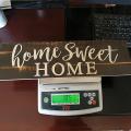 Ornaments Board Table Decorations Wood Sign Plaque Wooden Home Sweet Home Standing Plank Panel Home Decor. 